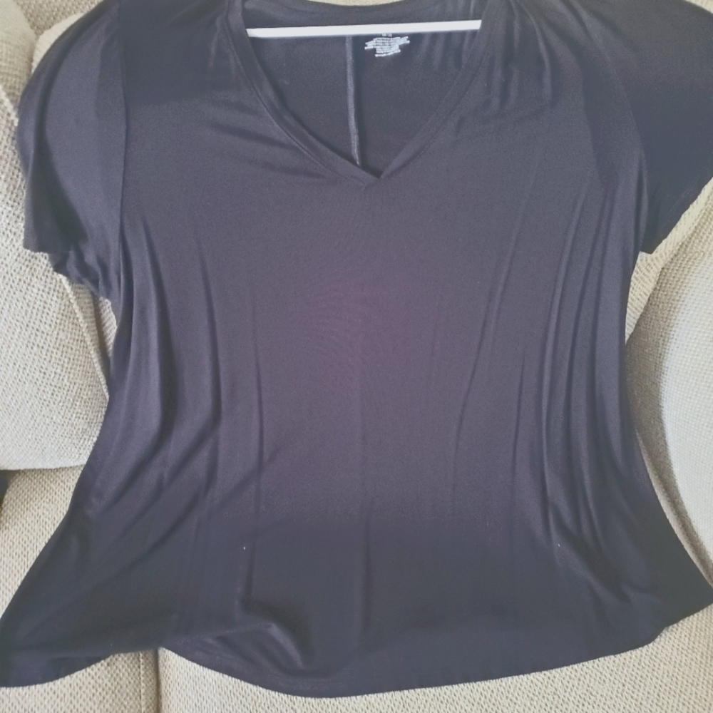Lane Bryant  black T shirt